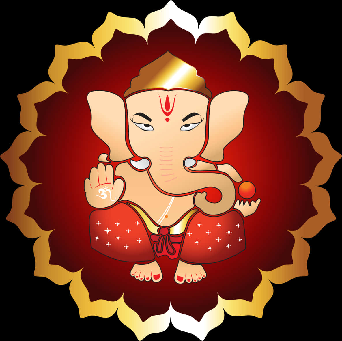 Ganesha Clipart Png - Dp Whatsapp Vinayaka Chavithi, Transparent Png