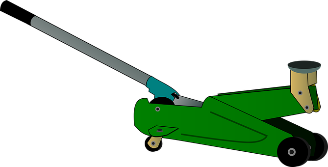 A Cartoon Of A Green Object With A Knife