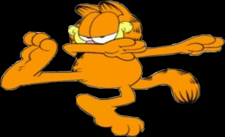 Garfield Dabbing