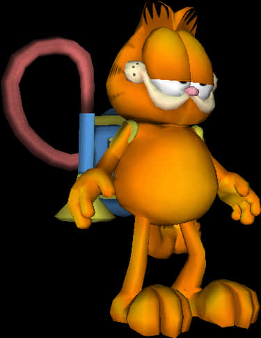 Garfield With Jetpack