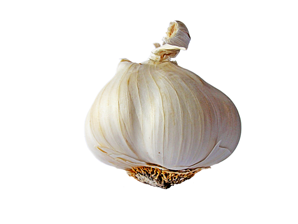 A Close Up Of A Garlic Bulb