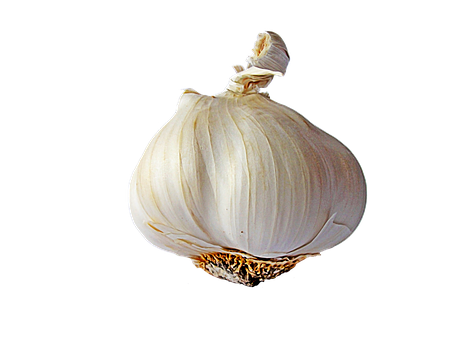 A Close Up Of A Garlic