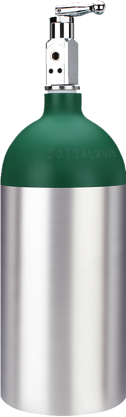 A Green And Silver Container