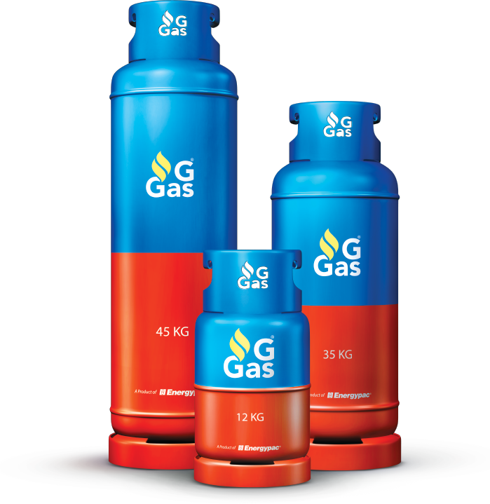A Group Of Blue And Orange Cylinders