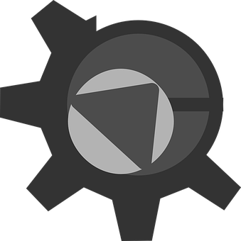 A Grey And White Logo