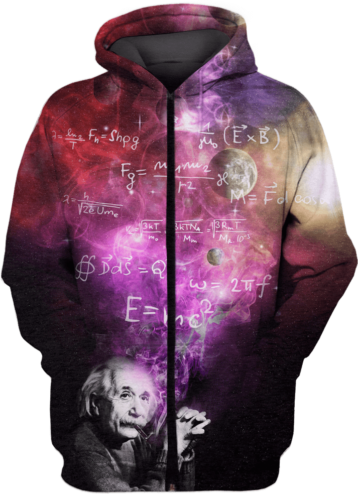 Gearhuman 3d Albert Einstein Tshirt - You Ll Float Too Hoodie, Hd Png Download