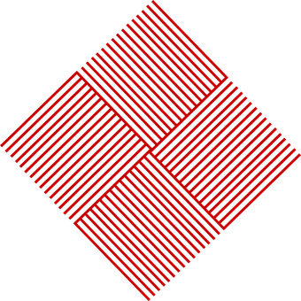 A Red And Black Diamond