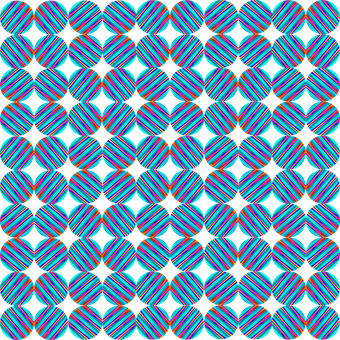 A Pattern Of Colorful Circles