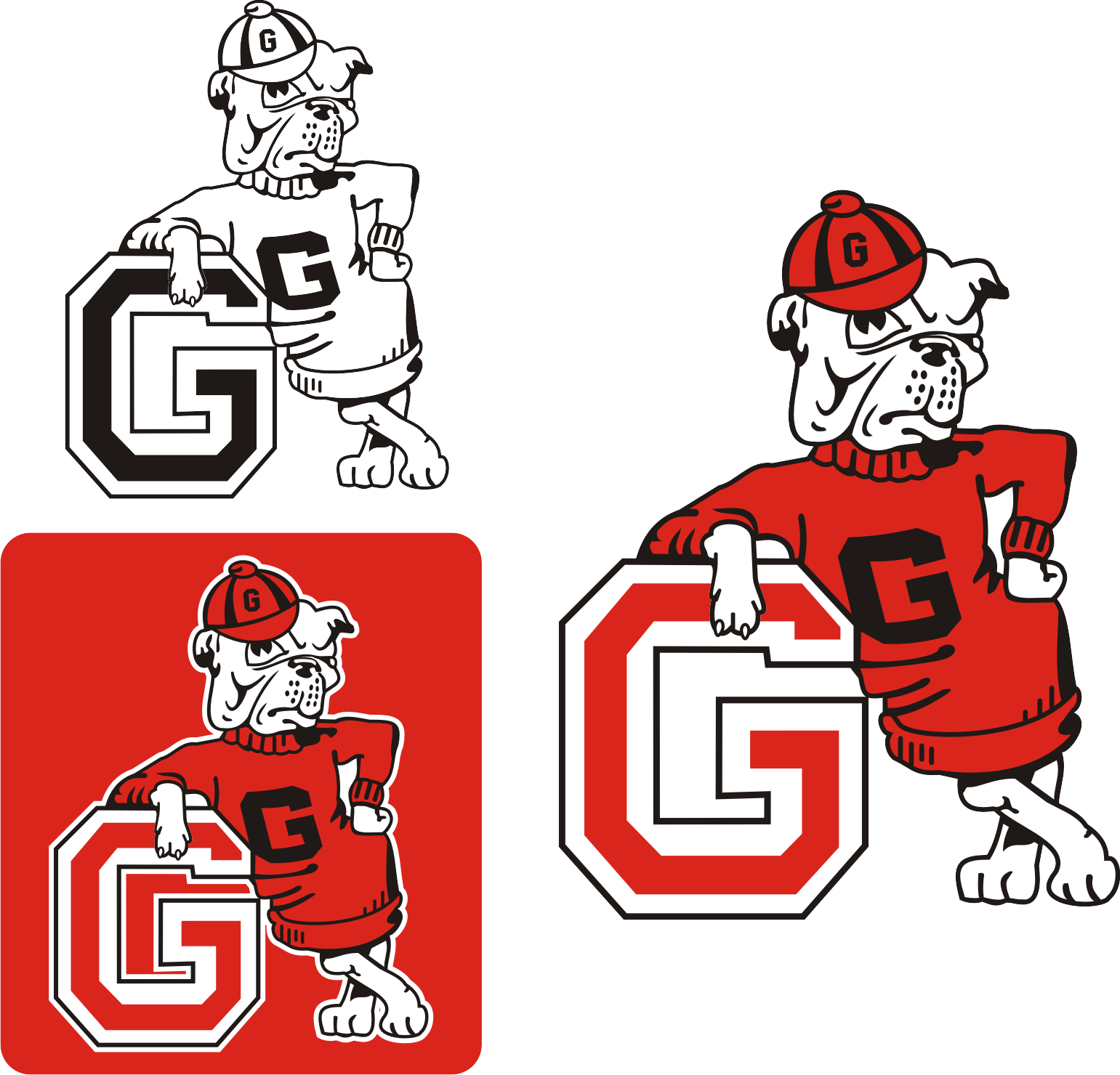 Georgia Bulldogs Logo Png 1541 X 1480