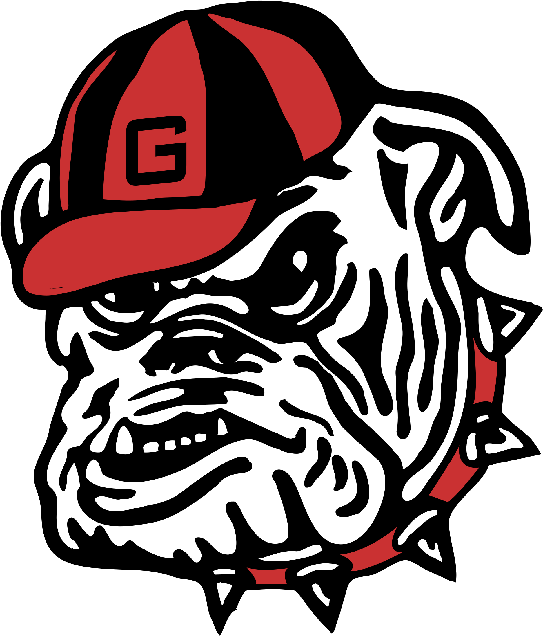 Georgia Bulldogs Logo Png 1873 X 2191