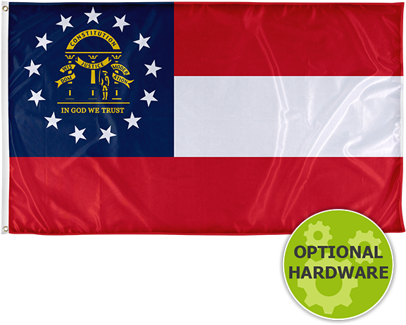 Georgia State Flag, Hd Png Download