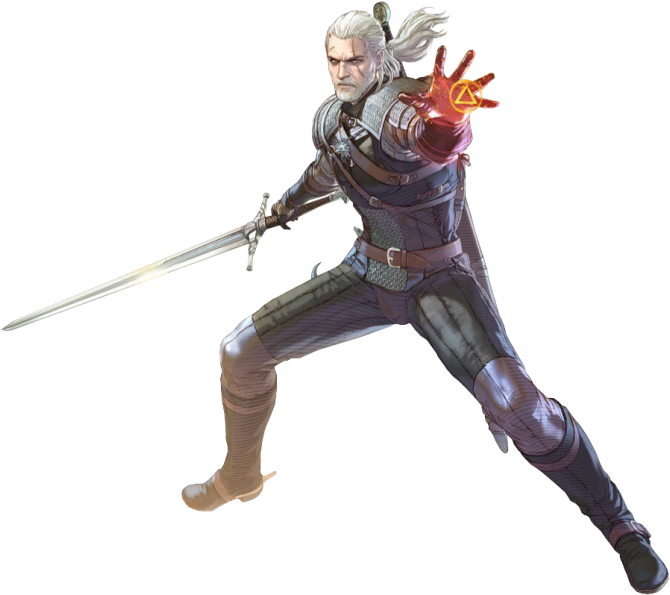 Geralt Of Rivia Soul Calibur, Hd Png Download