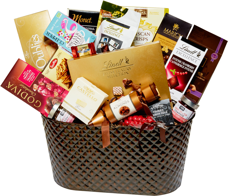A Basket Full Of Chocolates