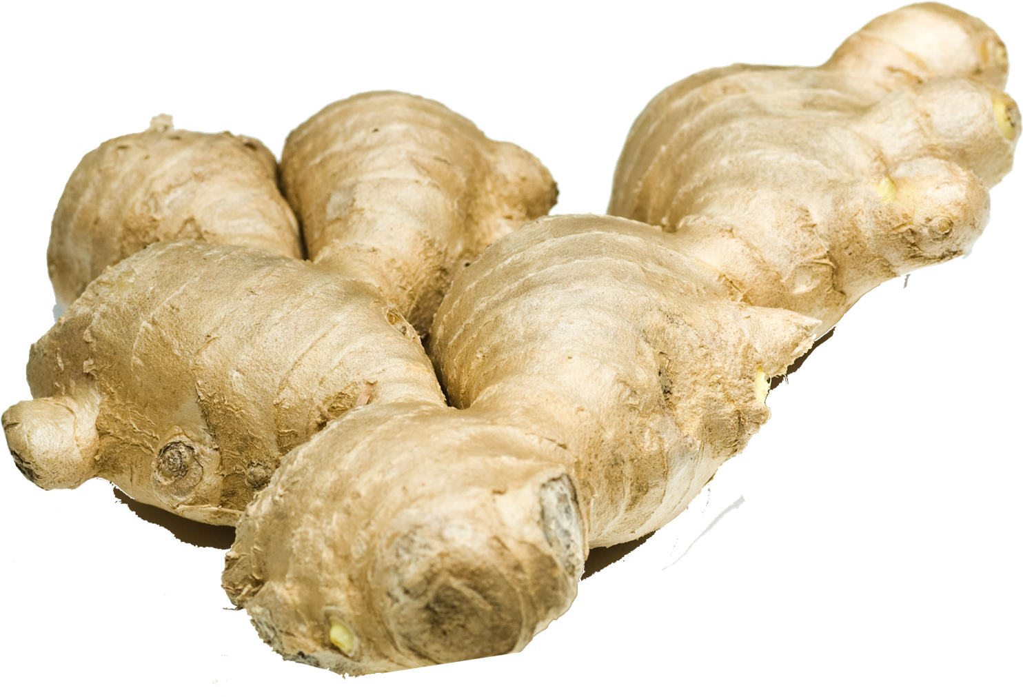 A Group Of Ginger Root