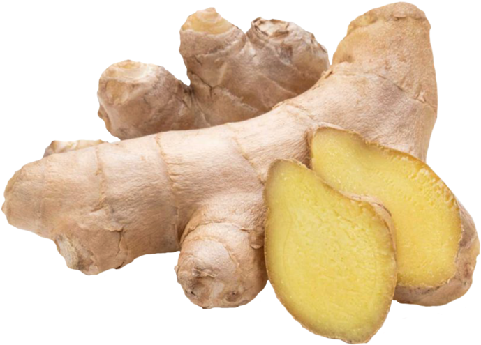 A Ginger Root And Slices