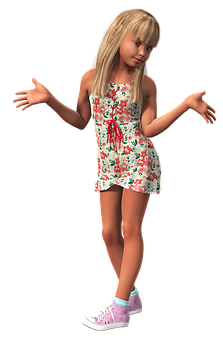 Girl Png 223 X 340