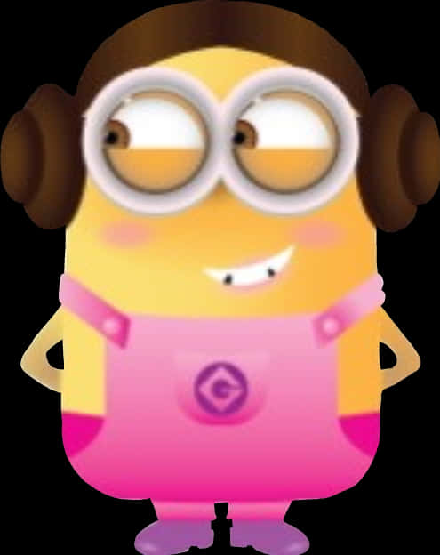 A Cartoon Character Wearing Glasses