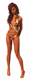 Girl Png 128 X 340