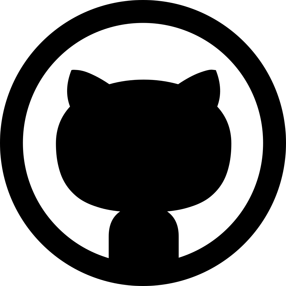 A Black Cat Head In A Circle
