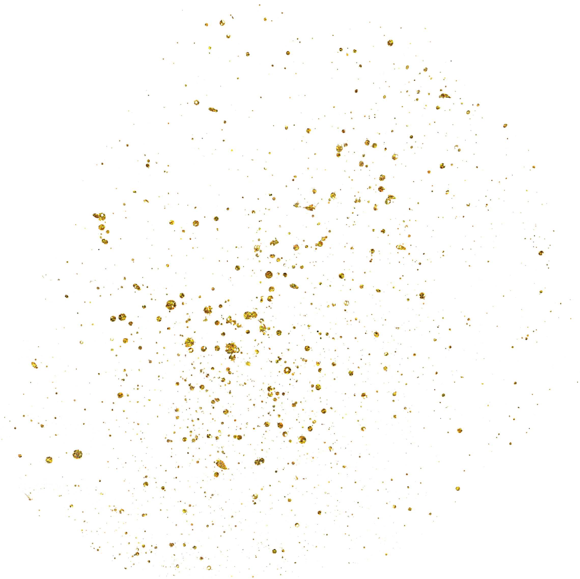 A Yellow Specks On A Black Background
