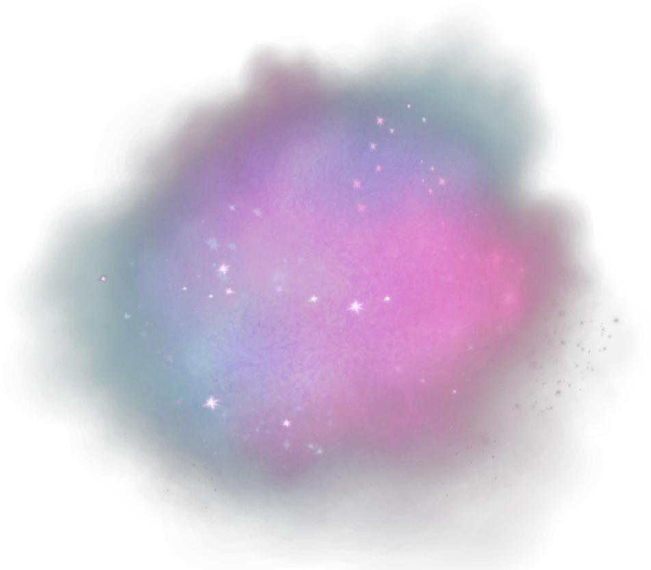 A Pink And Blue Cloud