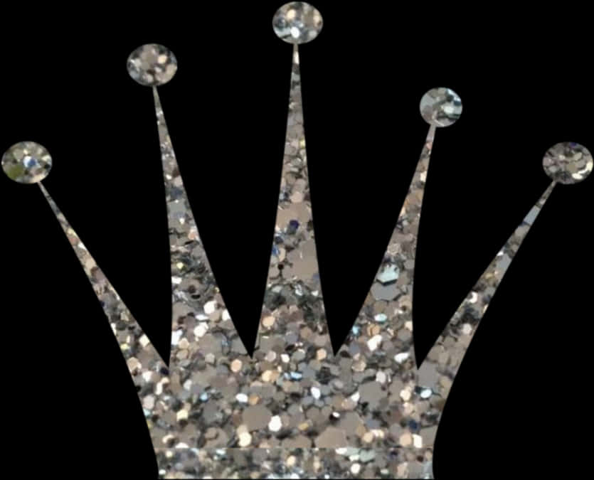 A Crown With Many Small Diamonds