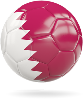 A Football Ball With A Flag On It