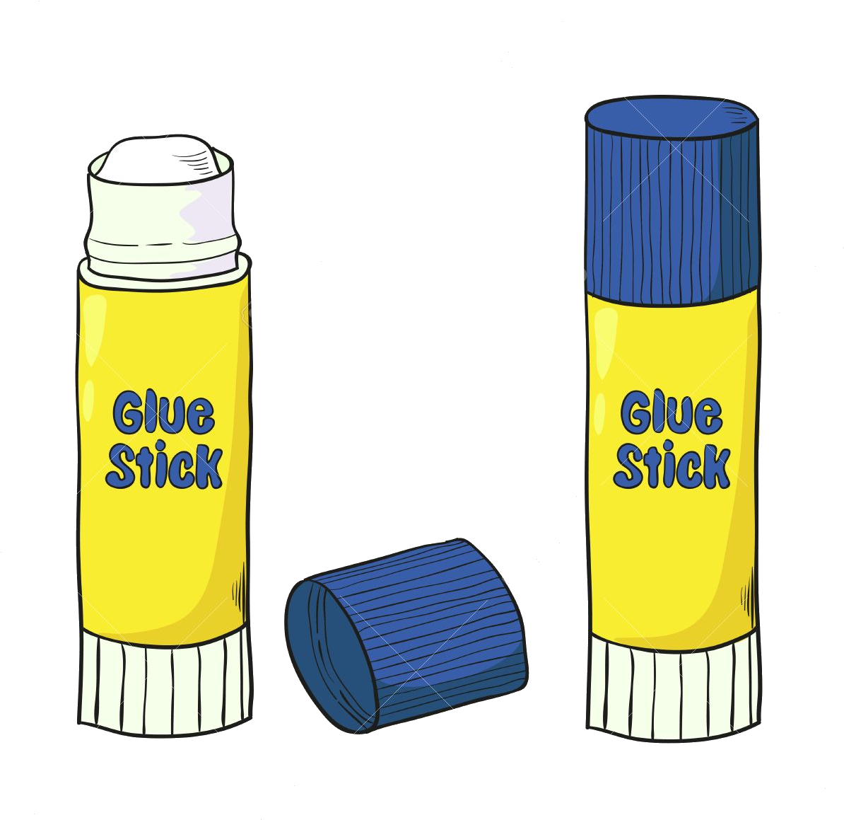 A Glue Stick In A Tube
