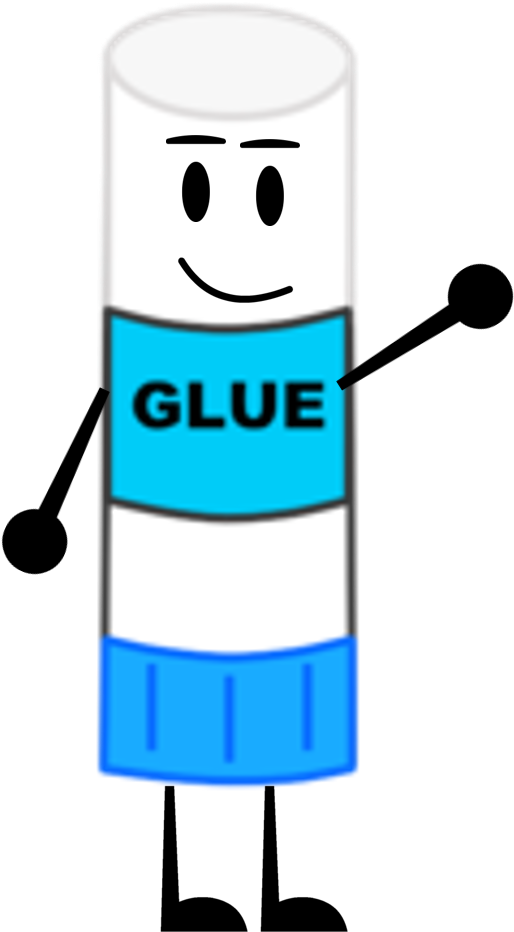 A Cartoon Of A Tube Of Glue