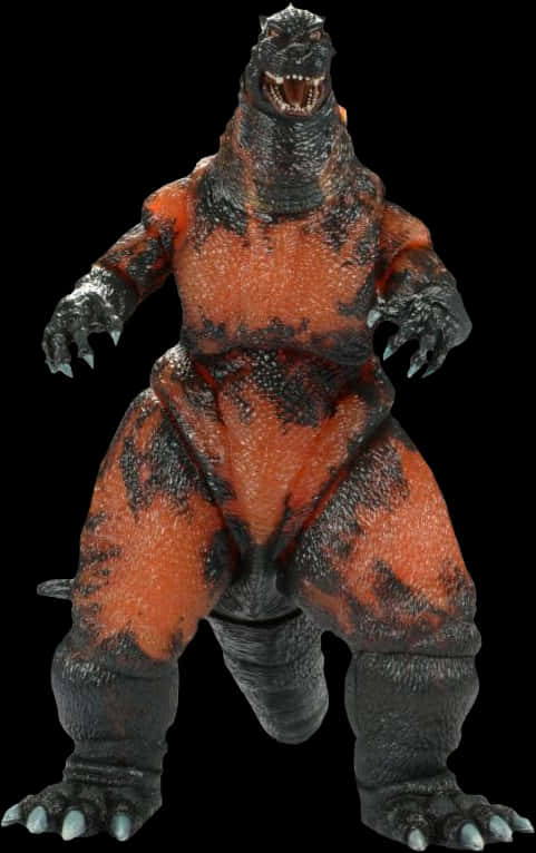 Burning Godzilla Figure