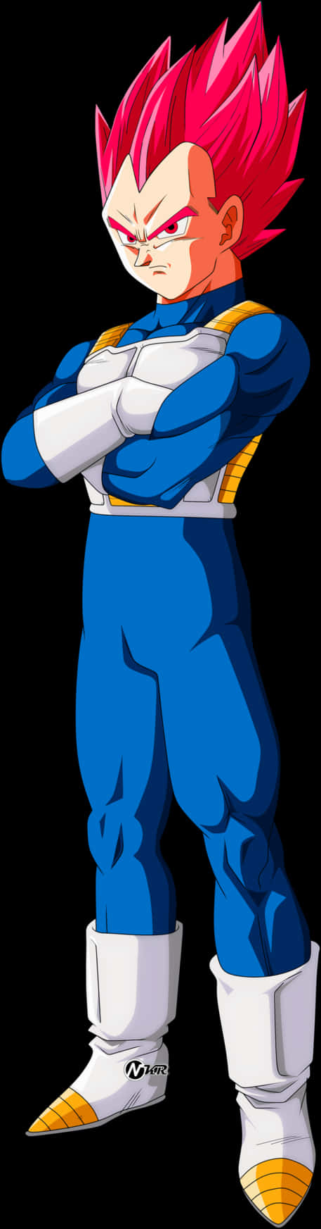 Cartoon Of A Man In Blue