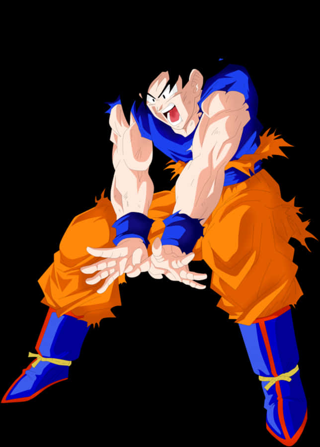 Goku Spirit Bomb Png - Goku Full Spirit Bomb, Transparent Png