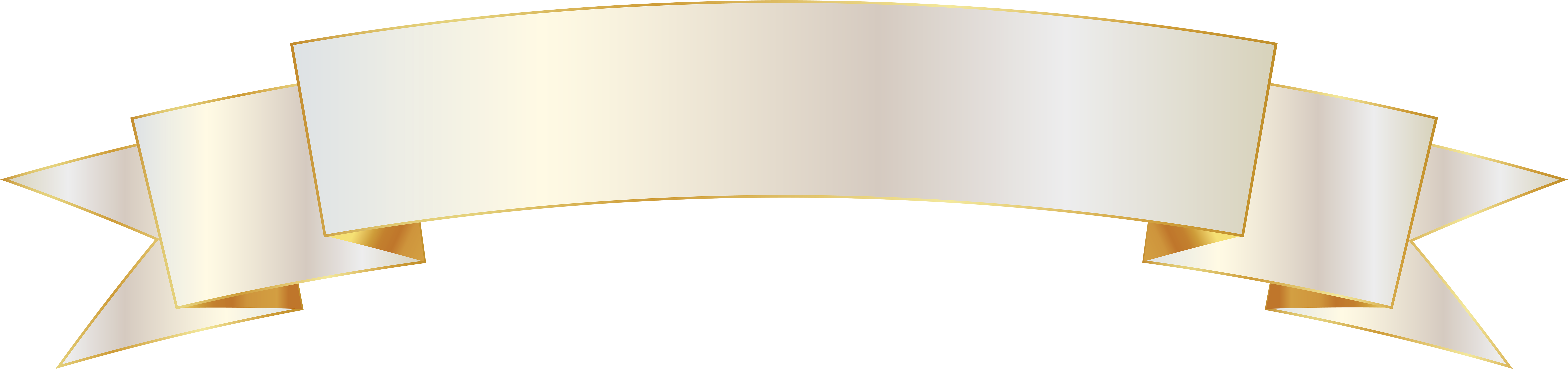 Gold Banner Png 7867 X 1853
