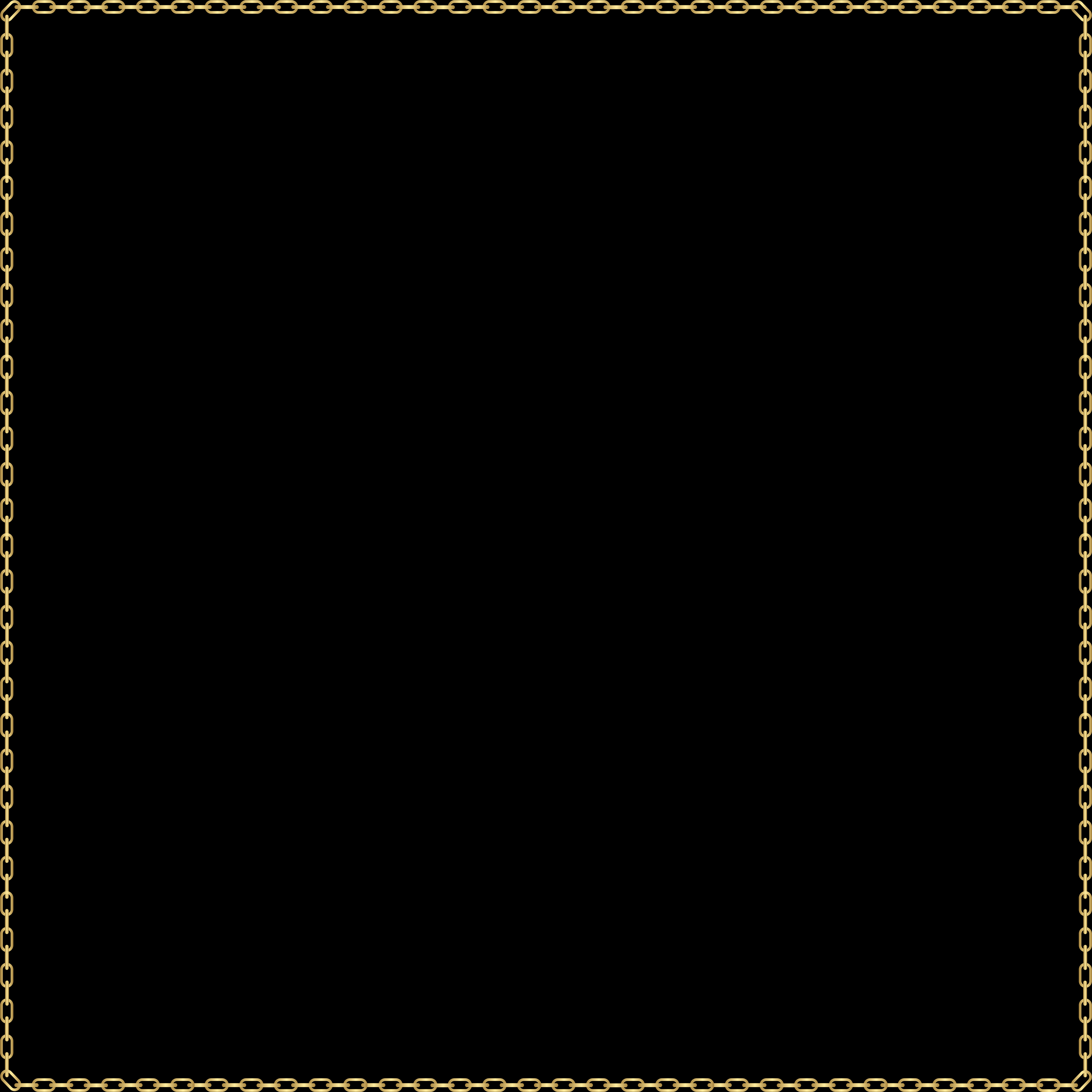 A Black Background With A Gold Chain