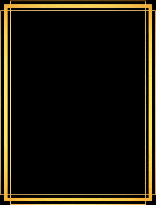 A Black Background With Gold Lines