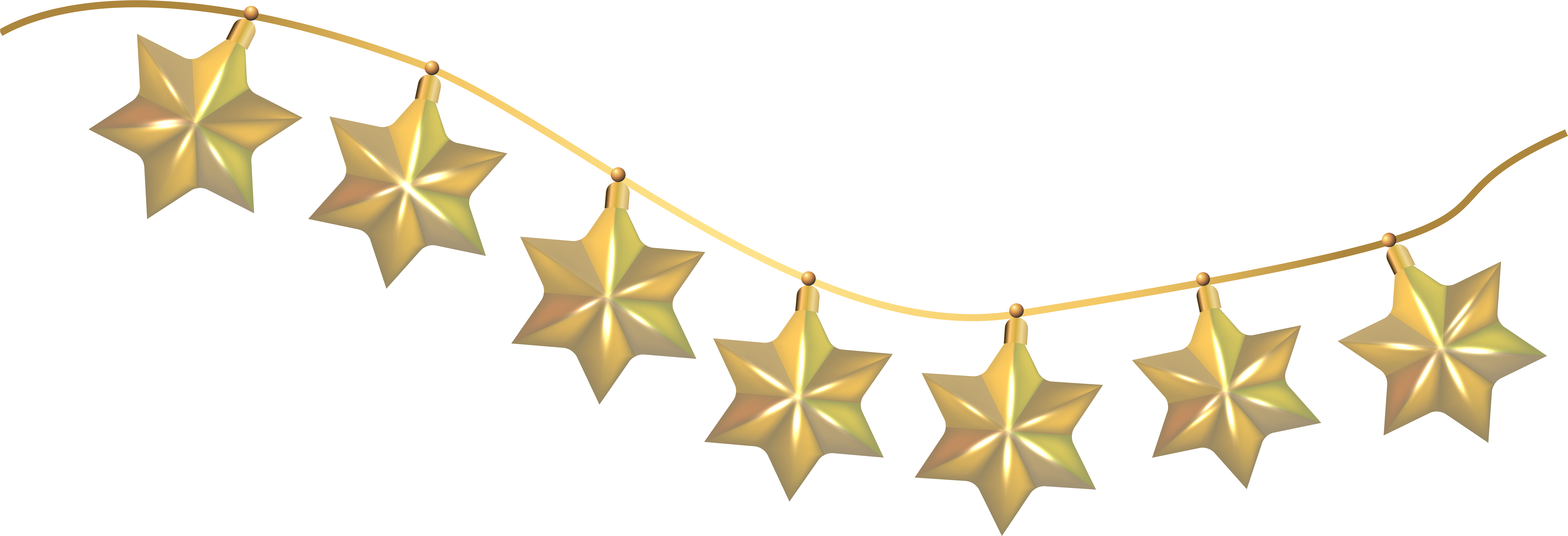 A Gold Stars From A String