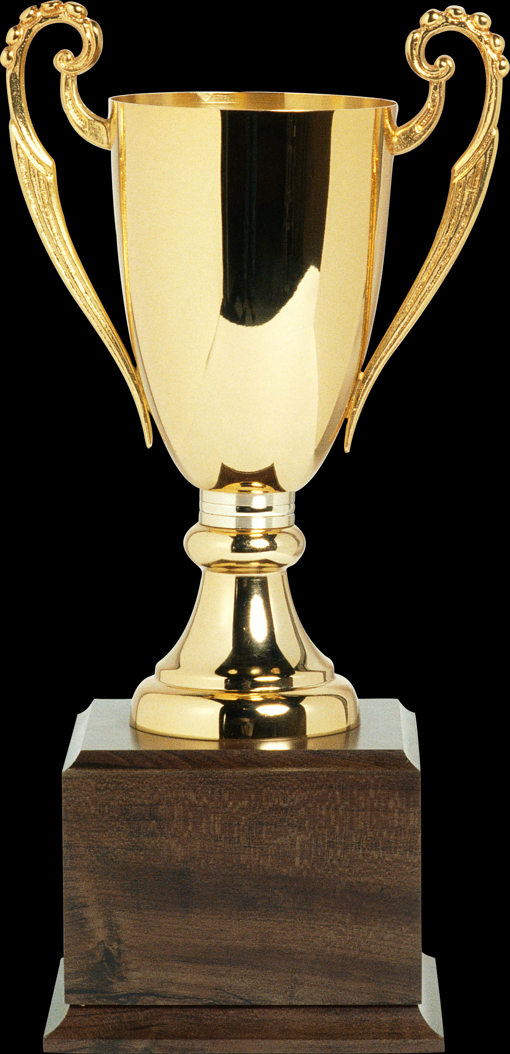 Golden Soccer Cup Trophy