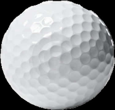 A Close-up Of A Golf Ball