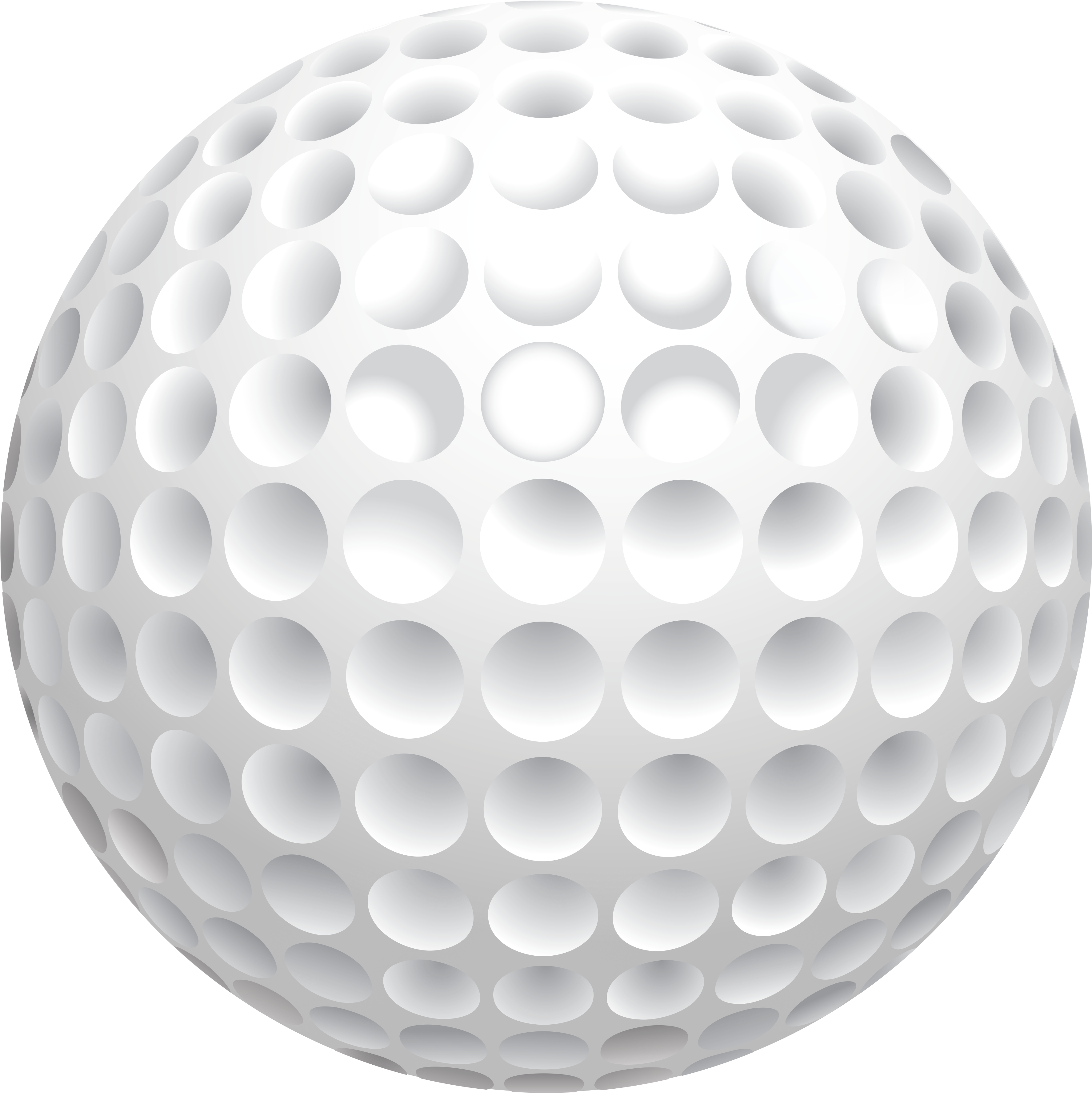 A Close Up Of A Golf Ball