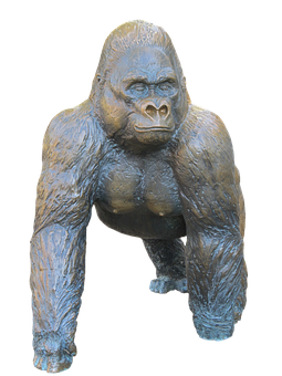 A Statue Of A Gorilla