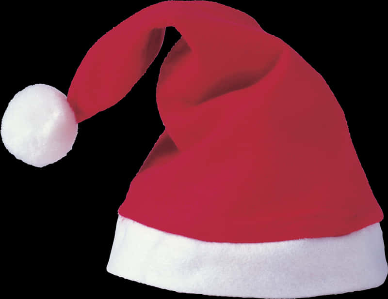 A Red And White Santa Hat