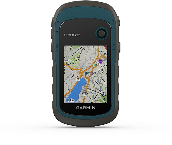 A Gps Device With A Map On The Screen