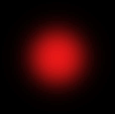 A Red Circle On A Black Background