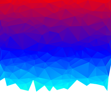A Red And Blue Triangle Pattern