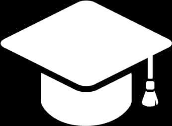A White Square Academic Cap With A Tassel