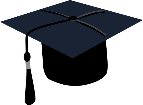 A Graduation Cap With A Tassel