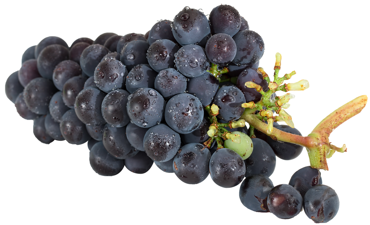 A Close Up Of A Bunch Of Grapes