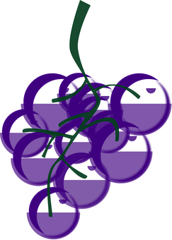 A Purple And Green Swirls