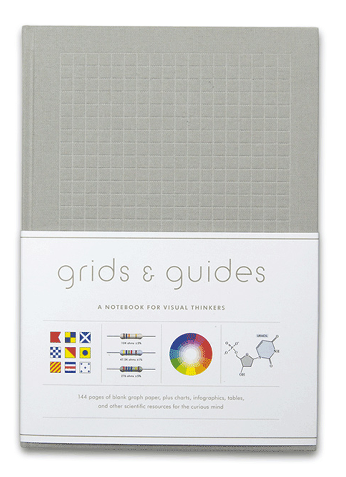 A Book With Grids And Symbols