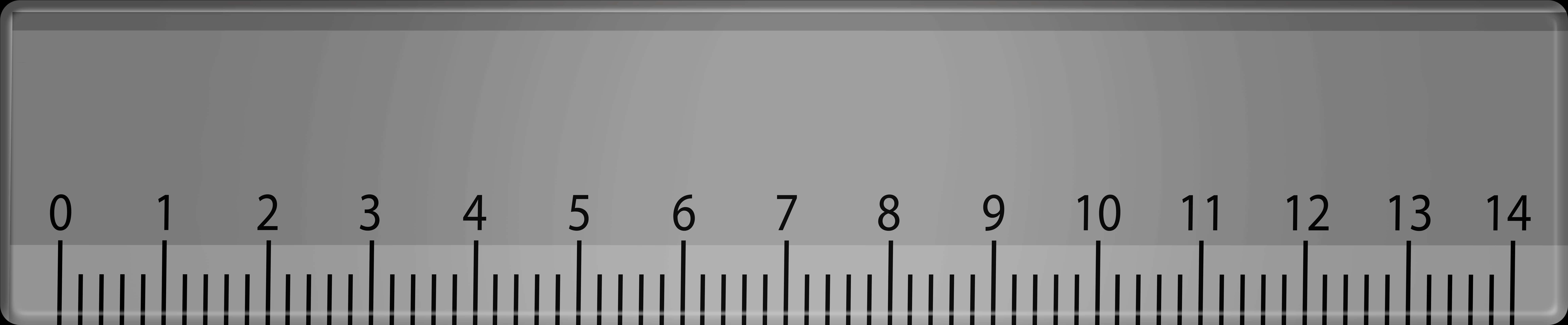 A Ruler With Numbers And A Ruler